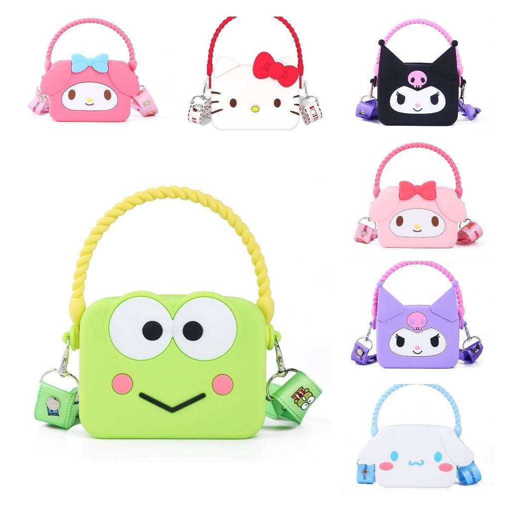 Милая силиконовая мультяшная сумка через плечо для детей, идеально подходящая для повседневного использования
