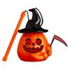 Halloween Pumpkin Lantern LED Lighted Pumpkin Light Decoration Portable Handheld Night Lamp for Halloween Party Decoration
