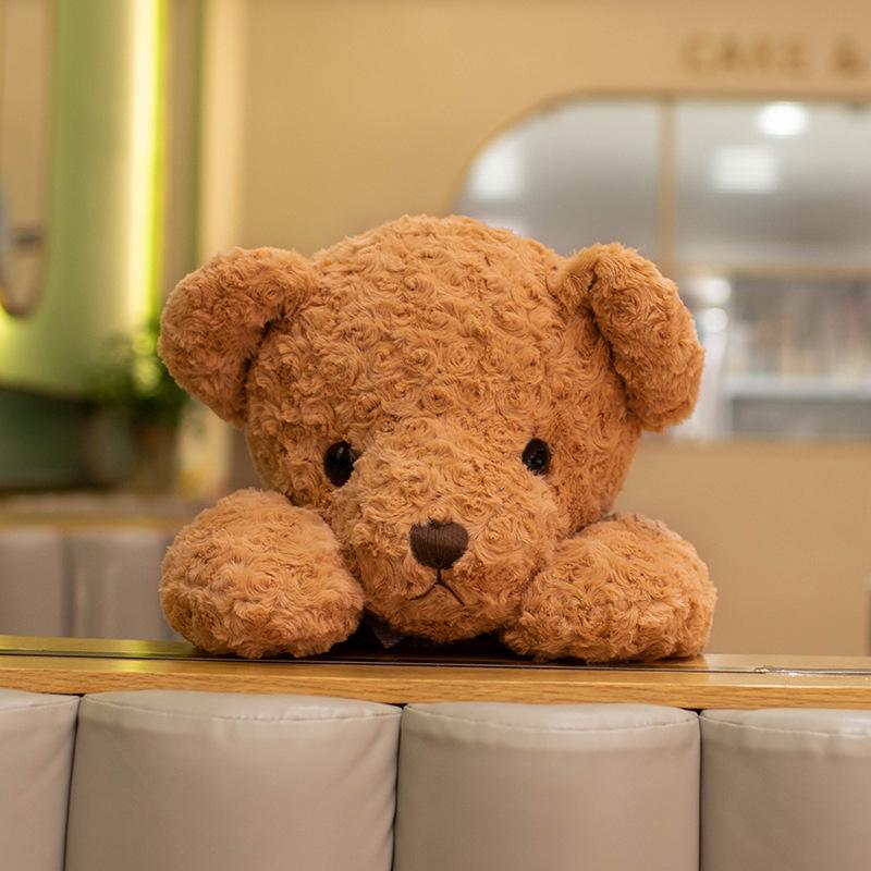 Press Doll Bear Doll Stuffed Toy Sweater Bear Large Birthday Gift Children's Favorite Toy