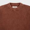 AMFEAST Everyday Washed Round Knit Brown