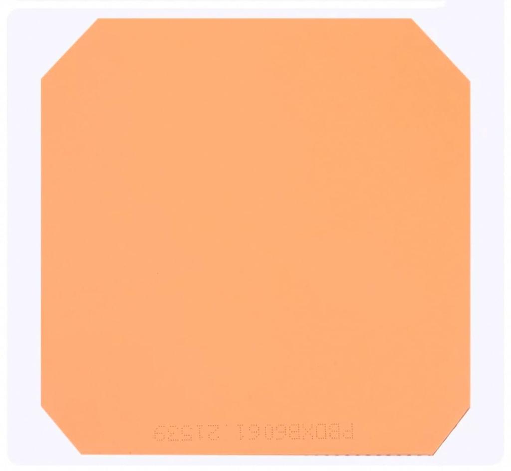 NEO Version Kyohyo 3 Kyohyo 3 Table Tennis Rubber Sticky (Red, 40/2.1) [Used]