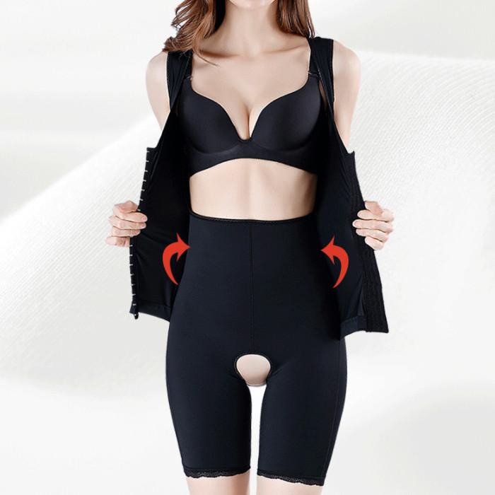 Женское боди для тренировки талии, боди с контролем живота, полное c, тонкий Cincher, бесшовное корректирующее белье, боди для похудения талии