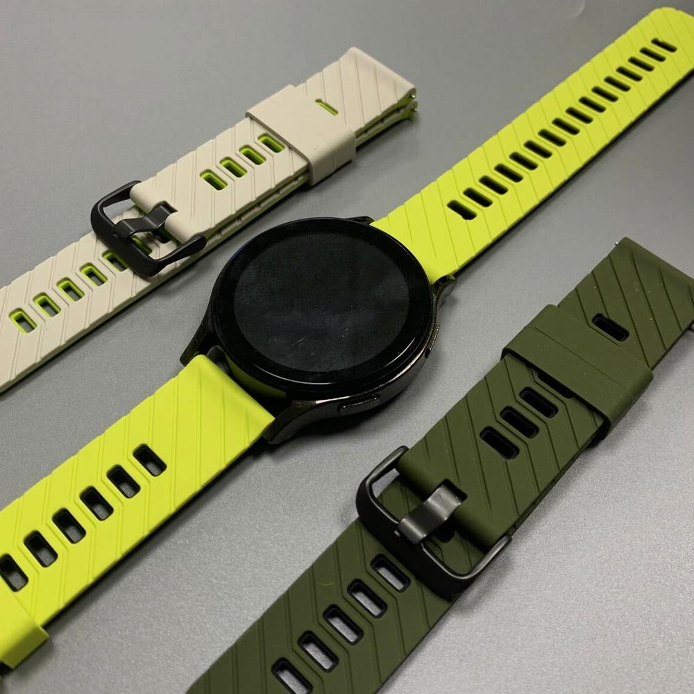 22 мм силиконовый мягкий ремешок для Garmin Venu 2 3 4 45 мм / Vivoactive 4 Спортивный ремешок для Garmin Forerunner 265 255 570 47 мм Ремешок для часов