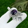 Natural Star Amethyst Gemstone Jewelry 925 Sterling Silver Pendant For Women