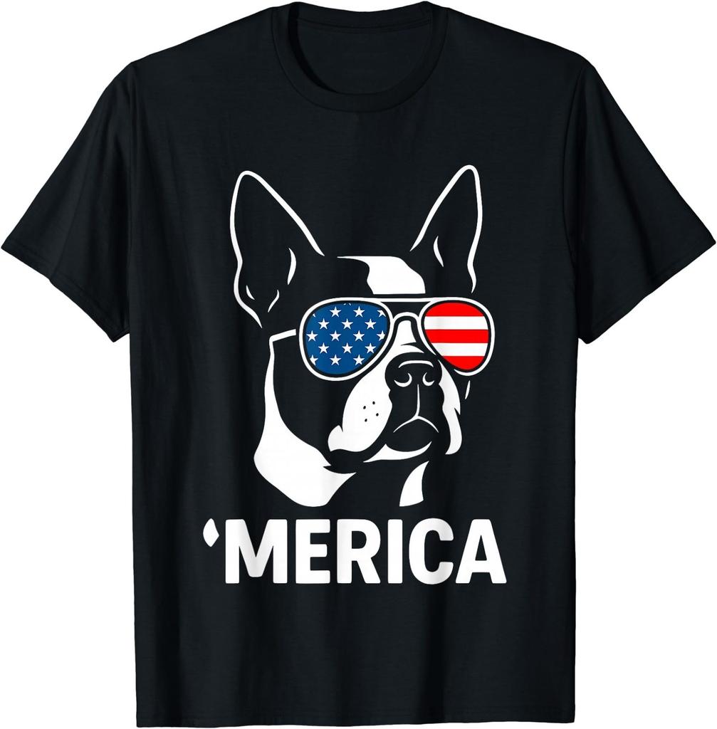 Футболка с бультерьером Merica