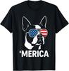 Футболка с бультерьером Merica