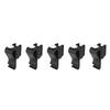 5Pcs Durable Golf Bag Clamp Club Putter Clips Holder with Ball Markers Accessories