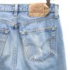 Levi's 90-е 501 Евро Levi's Старые джинсовые брюки W31 Голубая стирка Джинсы на пуговицах Мужские Б/У