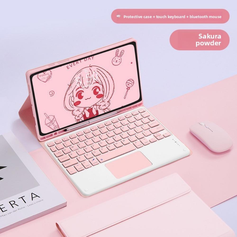 Для Samsung Galaxy Tab S9Ultra чехол с Bluetooth-клавиатурой совместимый S7 S8 S9 FE ультратонкий защитный чехол