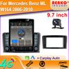 9.7" Vertical Style Tesla Screen Android Car Radio GPS Navigation Multimedia Player For Mercedes Benz ML Class W164 ML350 ML430