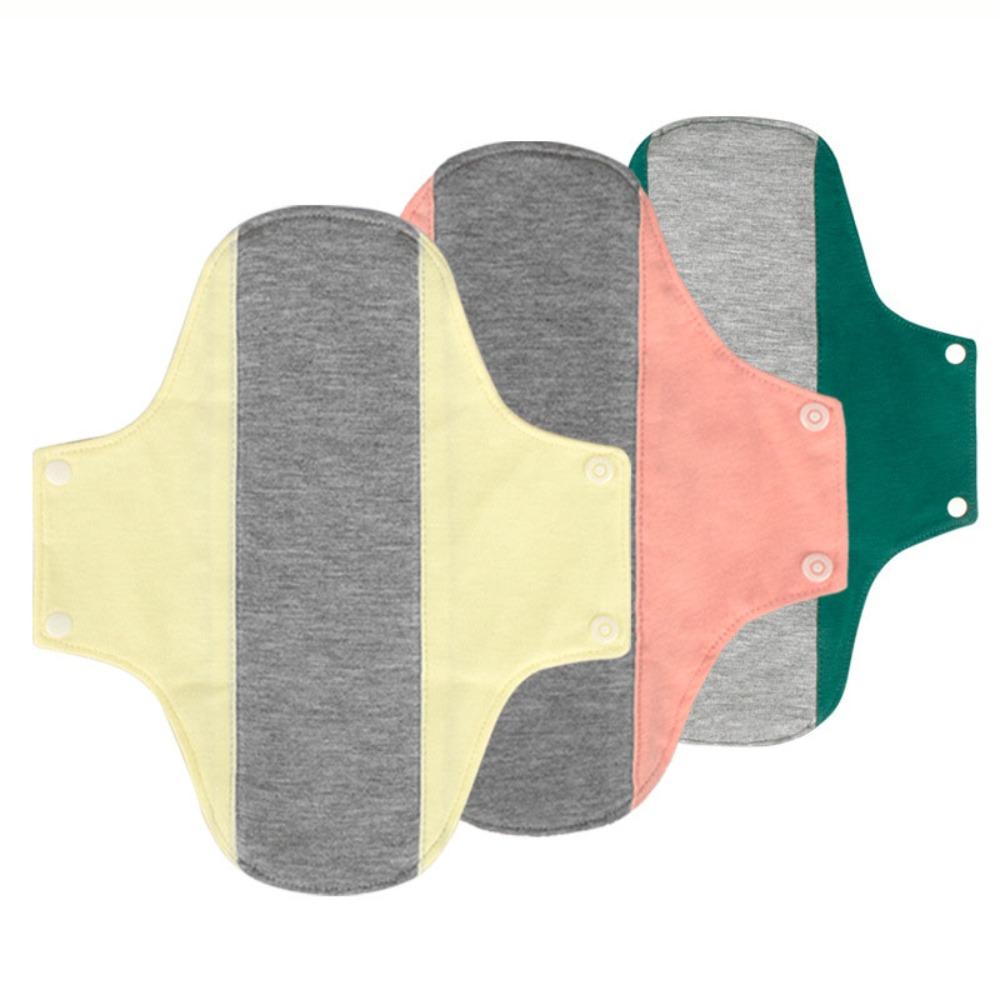 3 шт. Графеновые менструальные тканевые прокладки Многоразовые ежедневные прокладки Стираемые гигиенические прокладки Взрослые Пожилые