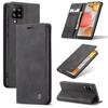 Для Samsung Galaxy A42 5G Чехол CaseMe-013 Многофункциональный Ретро Матовый Горизонтальный Флип Кожаный Чехол с Отделением для Карт и Держателем и Кошельком(Кофе)