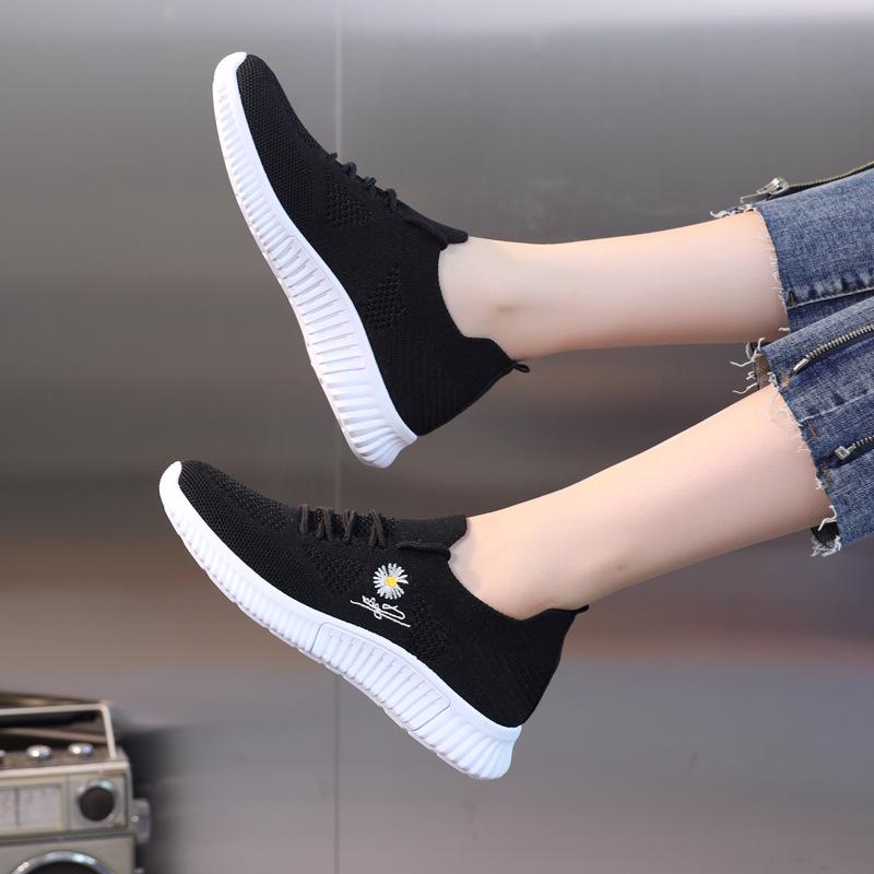 Спортивная обувь женская сетчатая дышащая прогулочная женская кроссовка удобная белая модная повседневная кроссовка кроссовки Chaussure Femme