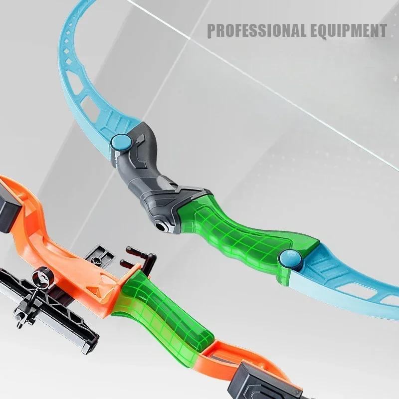 Детский набор лука и стрел, игрушки для стрельбы из лука на открытом воздухе для детей в возрасте 4-12 лет, стрелы с присосками, развлечение для семейной игры и снятия стресса