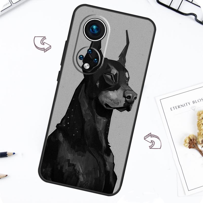 Чехол с изображением добермана для Honor Magic 7 5 6 Lite Honor 200 Pro X8b X9a X8a X8 X9 X9c X9b 50 70 90 Lite