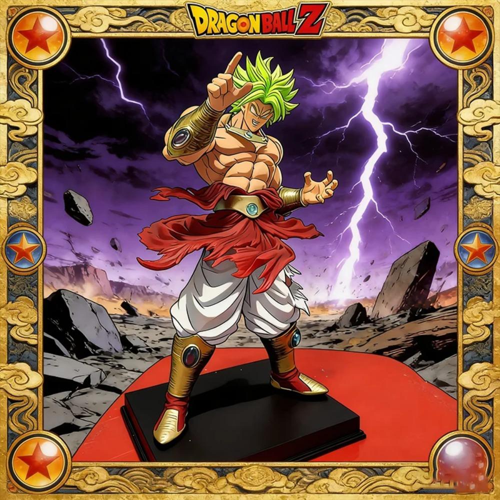 Статуэтка Фигурка Dragon Ball Z 30см Статуя Броли Аниме Коллекционная Модель Высокого Класса Игрушка Подарок Для Поклонников Японской Анимации
