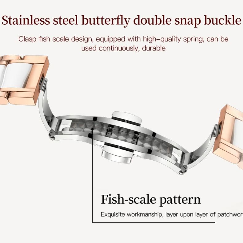 OUPINKE Брендовые часы Модный бренд Diamond Elk Автоматические механические водонепроницаемые женские часы Женские часы