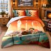 Spy × Family Pattern Bedding 3Pcs Set Bed Sheet And Pillowcases For Indoor Bedroom