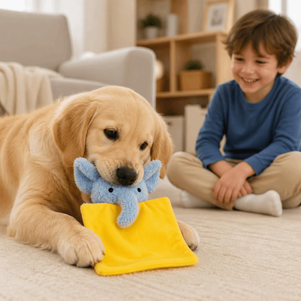 Plush Material Bag Charm Plush Toy Soft Fabric Keychain Plush Toy Cute Dog Chew Toy For Girls
