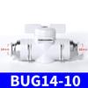 Пневматический шаровой кран с быстрым соединением BUC (Воздушный шланг 4-16 мм)