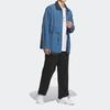 adidas Однобортный пиджак с контрастным воротником, мужская верхняя одежда, синий HY7240