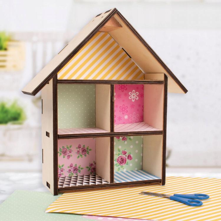 Wooden Insect Hotel House DIY 32×25×10Cm