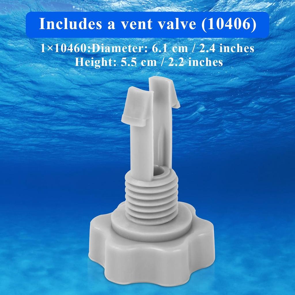 Sand Filter Replacement Parts Compatible with Intex Krystal Clear Sand Filter Pump for Above Ground Pools,Pool Filter Pump Gaskets Replacement for