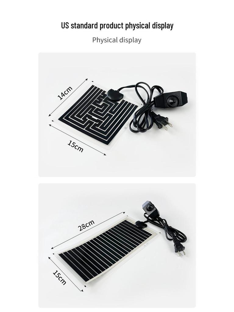 US Standard Reptile & Betta Fish Heating Pad for Terrariums