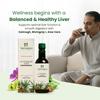 Сок Karmaayun Liv Purifier | Аюрведическая смесь с амлой, кутки, пунарнавой, алоэ вера и более 7 трав | Напиток, богатый антиоксидантами, для естественного детокса и ... (неполное слово)