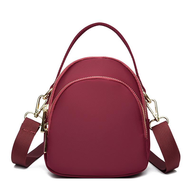 Повседневная нейлоновая сумка женская сумка через плечо на одно плечо модная универсальная сумка для мобильного телефона легкая сумка-тоут
