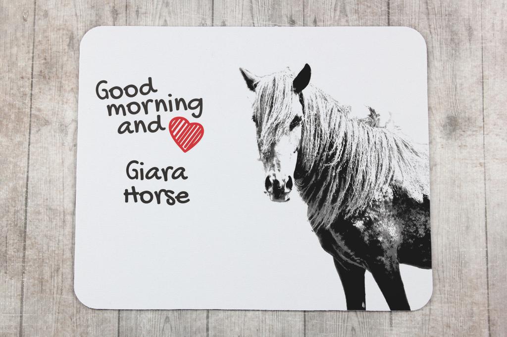 Giara Horse – Mouse pad with print, personalized pad with a horse | Art-Dog