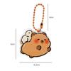Acrylic Kapibara Bag Hanging Funny Capibara Pendant Kawaii Capybara Acrylic Keychain  Birthday Gift