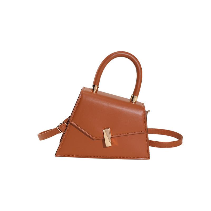 Fashionable Textured Handbag 2024 New Summer Crossbody Bag Vintage Chic Shoulder Bag Pu Leather