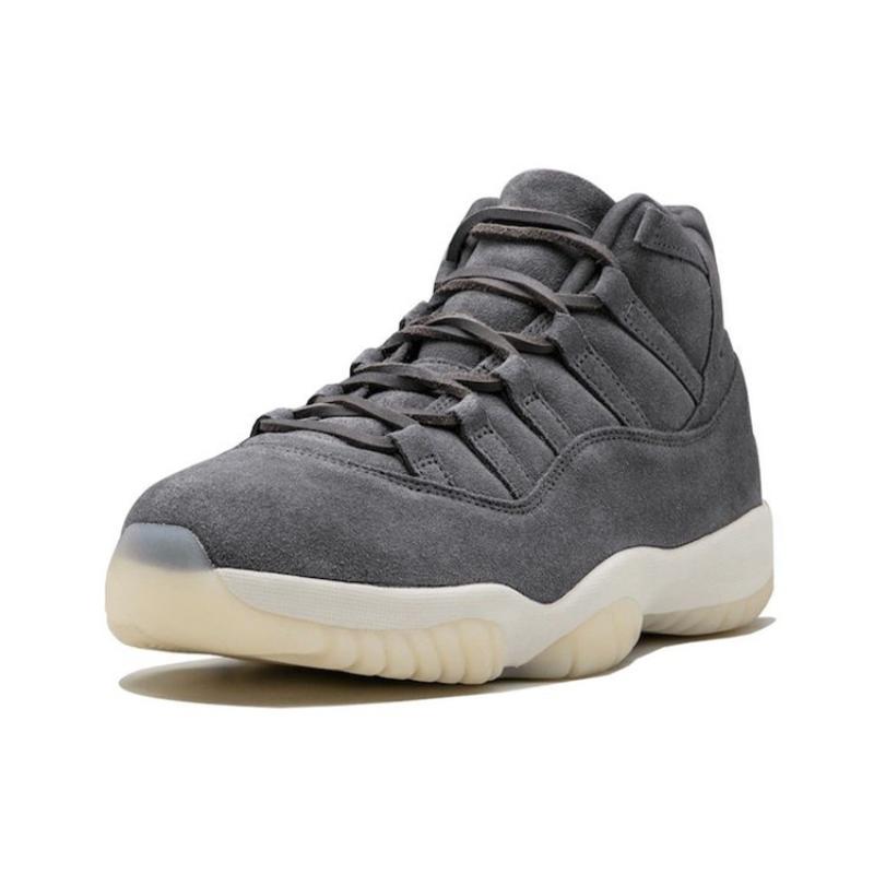 Jordan 11 Ретро Pinnacle Серый Замшевый Jordan 914433-003