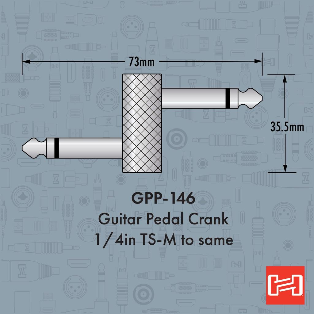 Hosa GPP-146 Разъем-штекер для педали эффектов