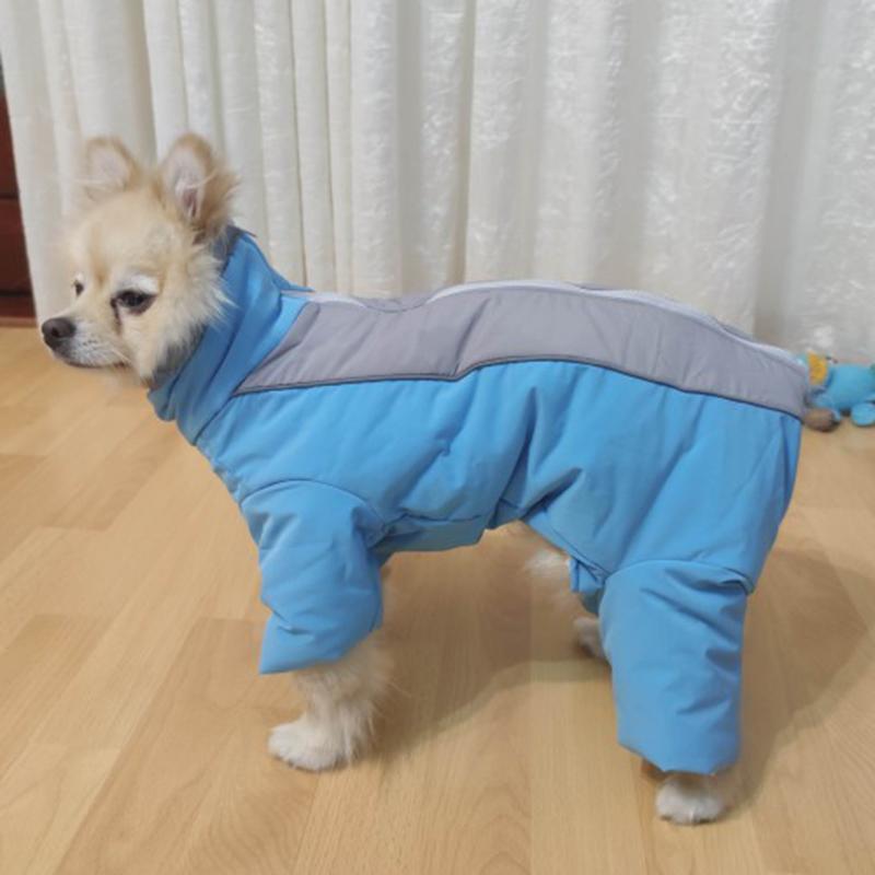 Warm Thicken Male Female Dog Jumpsuit for Small Dogs Winter Pet Donw Jacket Yorkshire Pug Bichon Overalls Puppy mascotas Clothes