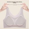 Cloud Seamless Women's One-Piece Bra, Size-Free for Large or Small Busts, Fixed Cup, Thin Design