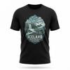 Iceland Land of Fire and Ice Graphic T-Shirt Travel Unisex Tee