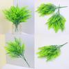 Synthetic Fern With Green Color For Home Garden Wedding And Photography Applications