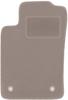 Beige driver's mat for: Peugeot 405 sedan, station wagon, break (1987-1996)