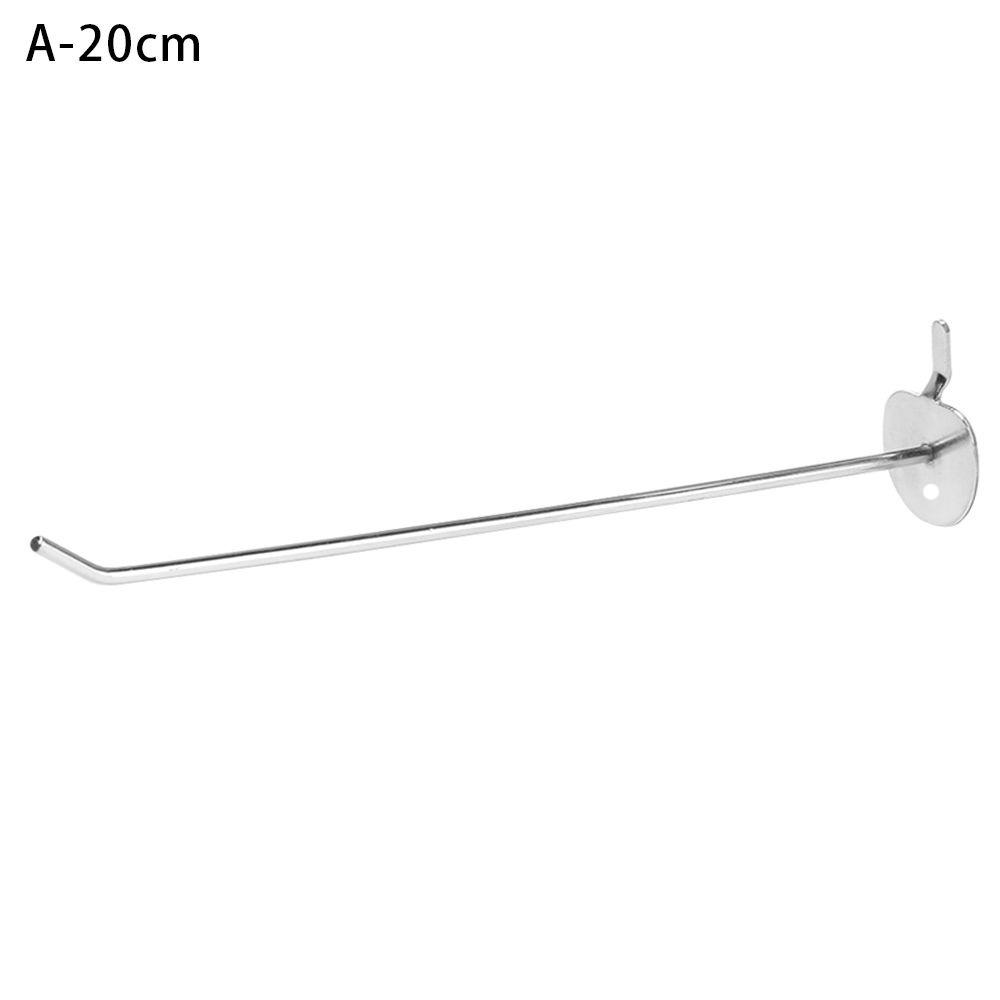5Pcs Home Durable Holder Panel Perforated Retail Shop Peg Display Hooks Goods Shelf Storage Racks