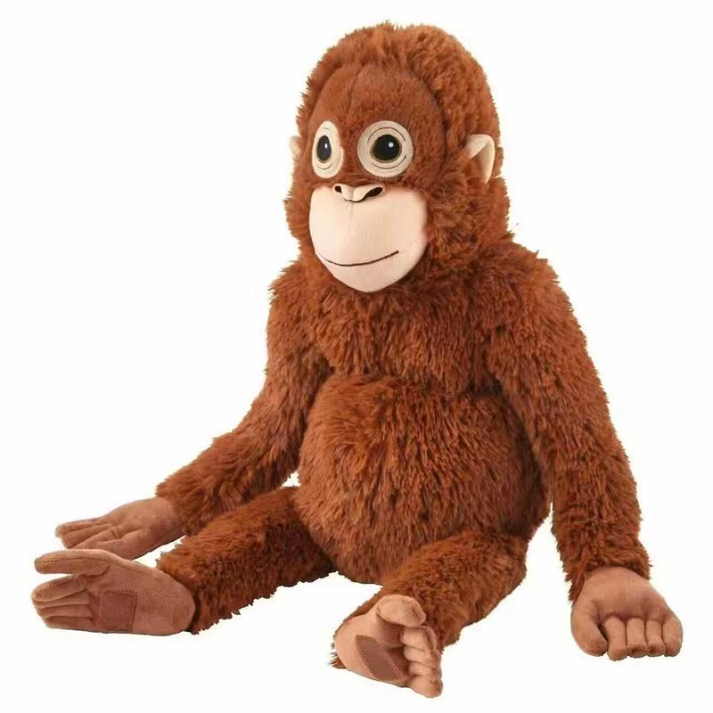 Famous Baby Panchi Plush Toy Cute Thumb Monkey And Red Orangutan Mom Soft Doll Stuffed Animal Plushies Lovely Gift