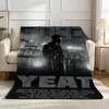 Музыкальный плед Y-Yeat, высокоплотный коротковорсовый, мягкий, приятный для кожи, для дивана, для сна, в комнате с кондиционером
