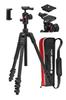 Manfrotto Befree Advance AS Lever Aluminum Tripod Maximum Weight Load Capacity Smartphone Clamp Included JP A00079BMN Kit, 151cm, 1.6kg, 9kg,