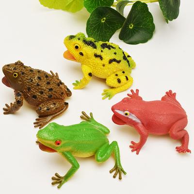 Имитация модели лягушки, игрушка-антистресс, которую можно сжимать, реалистичная жаба, реалистичный звук, обучающая игрушка-животное для розыгрышей, прикол