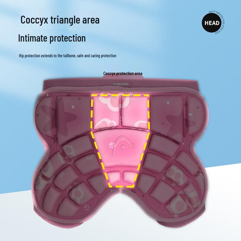 HEAD Kids' Protective Hip Pad Pants for Skating & Skiing