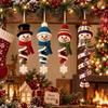 DIY Craft Crochet Spiral Oranment DIY Kit  Christmas Hanging Decor  Xmas Tree Ornament