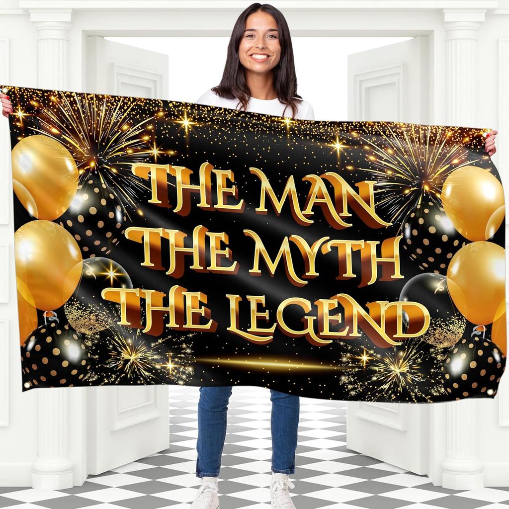 Well Done Congratulations Banner - We Are so Proud of You - Graduation Decorations for Prom - 6 x 1.3ft (Black and Gold)