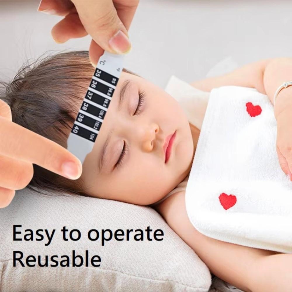 Lightweight Design Health Monitoring Patch Non-Disposable Fever Test Sticker For Kid