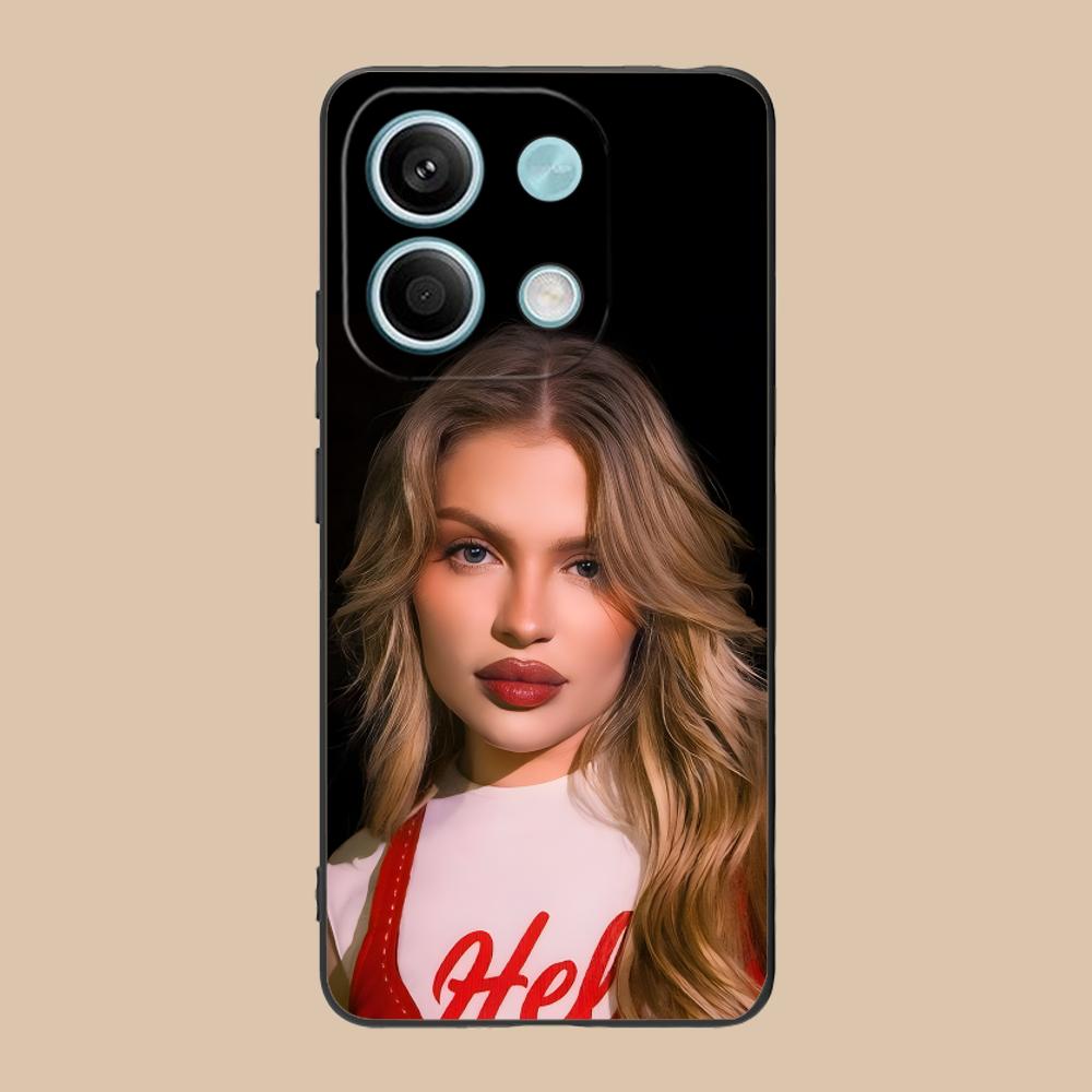 Luisa Sonza Mobile Phone Case for Xiaomi 15 14 13 12 Mi 11 T Ultra Lite Pro S X 5G Colorful Printing Cover Pretty Cover Luxury